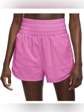 Nike Women's NWT One Dri-FIT Ultra High-Waisted 3" Brief-Lined Shorts